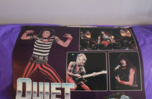 Load image into Gallery viewer, Quiet Riot Rock Band Vintage Original 1984 28 x 20 B-Rite Quite Right Poster
