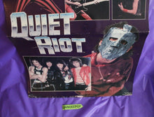 Load image into Gallery viewer, Quiet Riot Rock Band Vintage Original 1984 28 x 20 B-Rite Quite Right Poster
