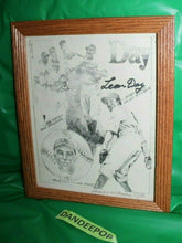 Load image into Gallery viewer, Leon Day Signed Sketch Print 17/50 Limited Perfect Game Opening Day 1940&#39;s
