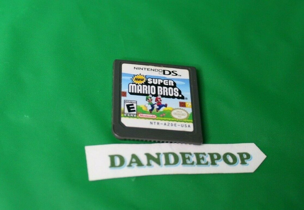 New Super Mario Bros. (2006, Nintendo DS) Video Game