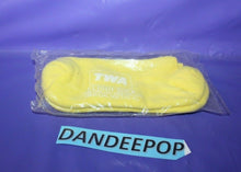 Load image into Gallery viewer, TWA Flight Socks In Package Sealed Yellow Airline Collectible
