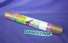 Load image into Gallery viewer, Cricut Gold Glitter Sparkle Iron On Transfer Roll In Package Sealed 12 x 19
