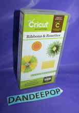 Load image into Gallery viewer, Cricut Art Ribbons And Rosettes Die Cut Cartridge Crafts Scrapbooking 2001229
