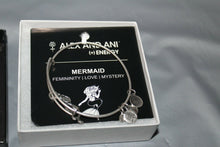 Load image into Gallery viewer, Alex And Ani + Energy Mermaid Femininity Silver Tone Charm Bracelet Jewelry
