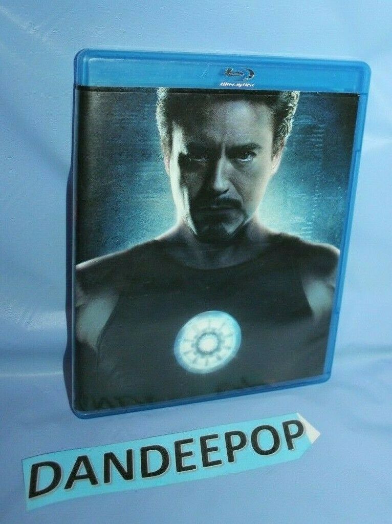 Iron Man (Blu-ray Disc, 2008, 2-Disc Set, Ultimate Edition)