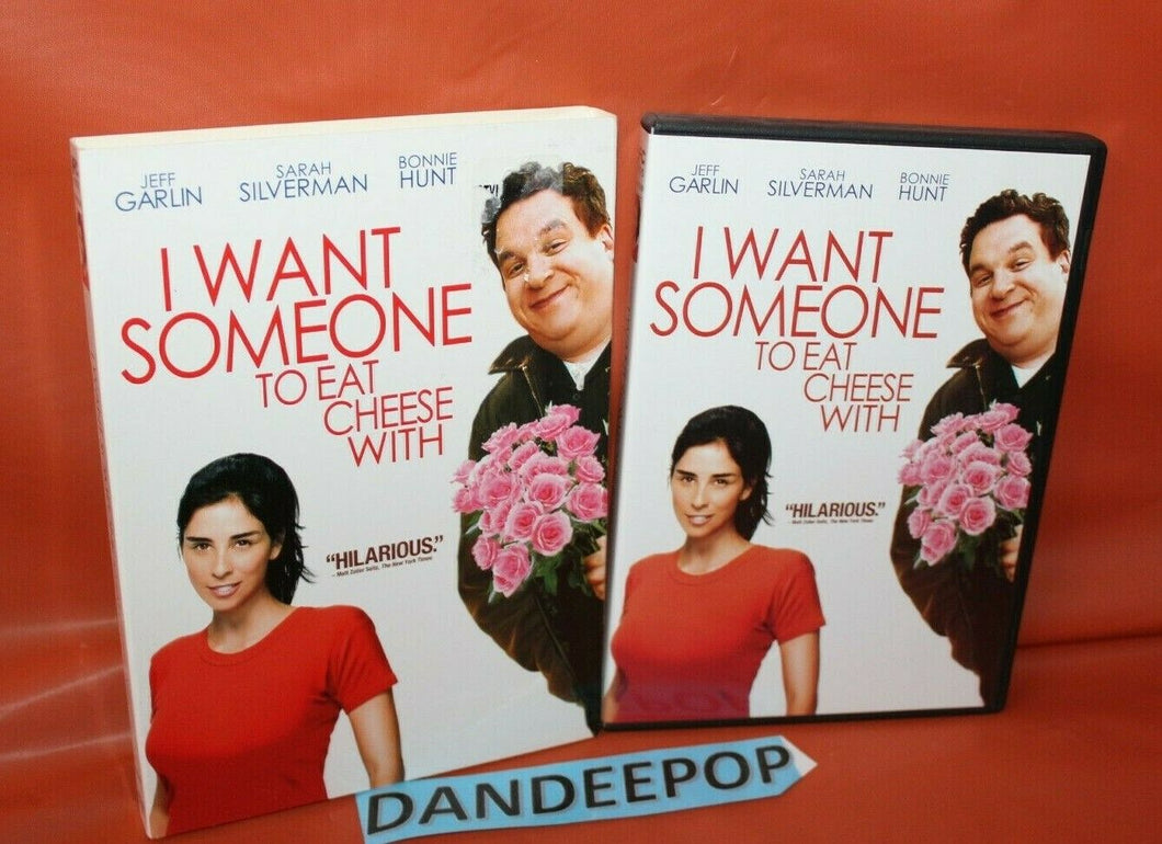 I Want Someone to Eat Cheese With (DVD, 2008)