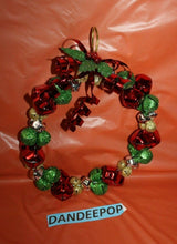 Load image into Gallery viewer, Holiday Jingle Bell Wreath Wall Hanging Decor
