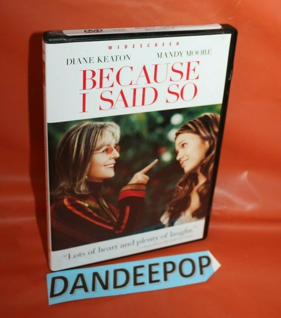 Because I Said So (DVD, 2007, Widescreen)