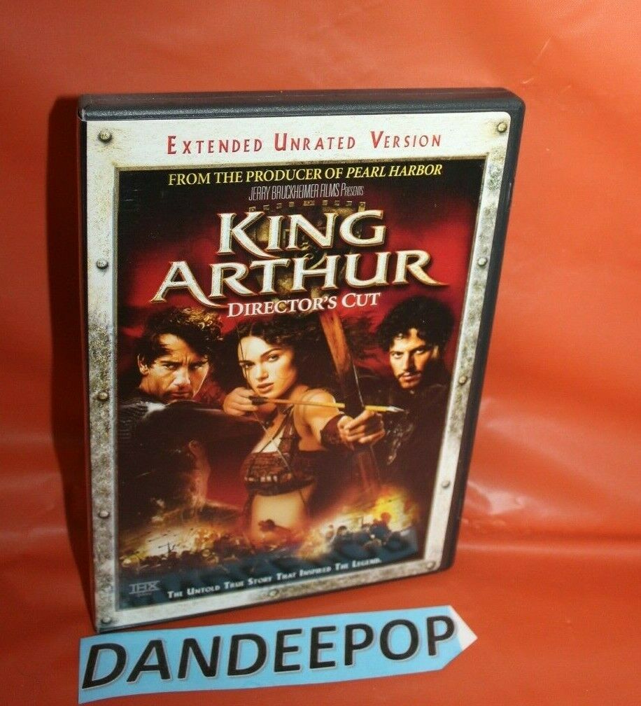 King Arthur (DVD, 2004, Extended Unrated Version)