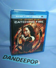 Load image into Gallery viewer, The Hunger Games: Catching Fire (Blu-ray Disc, 2014, 2-Disc Set, Includes Digita
