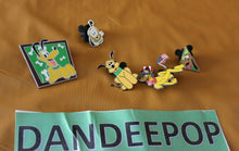 Load image into Gallery viewer, Disney Parks 5 Piece Pluto Dog Pin Trading 2008 2009
