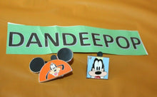 Load image into Gallery viewer, 2 Disney Parks Goofy Limited Edition 1500 And Hidden Mickey 3 Of 5 Pin Trading
