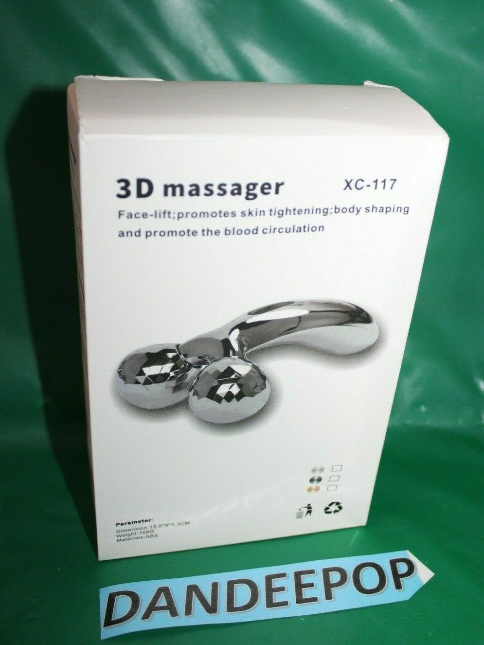 3D Massager Roller Platinum Solar Plate XC-117