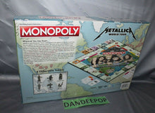 Load image into Gallery viewer, Metallica World Tour Monopoly Hasbro USAopoly 2020 Sealed Game Collectible

