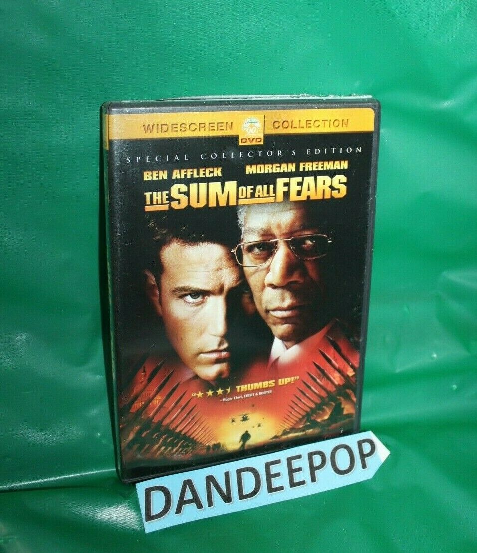 The Sum of All Fears (DVD, 2002)