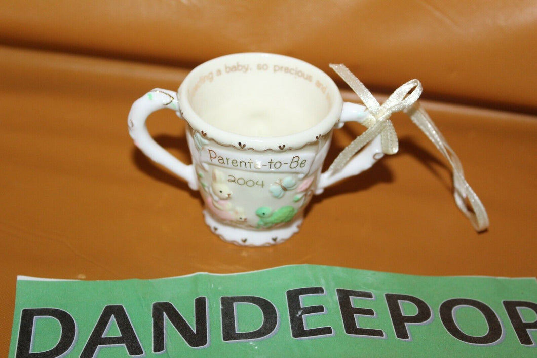 AGC American Greetings Parents To Be 2004 Heirloom Cup Ornament