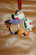 Load image into Gallery viewer, Hallmark Santa's Sweet Ride In An Airplane 2008 Keepsake Holiday Ornament
