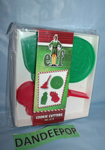 Load image into Gallery viewer, Loot Crate DX Elf Movie 4 Piece Plastic Cookie Cutter Set In Package
