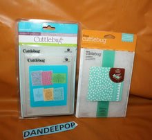 Load image into Gallery viewer, Cricut Cuttlebug Love Is In The Air And Cross My Heart Emboss Folders Borders
