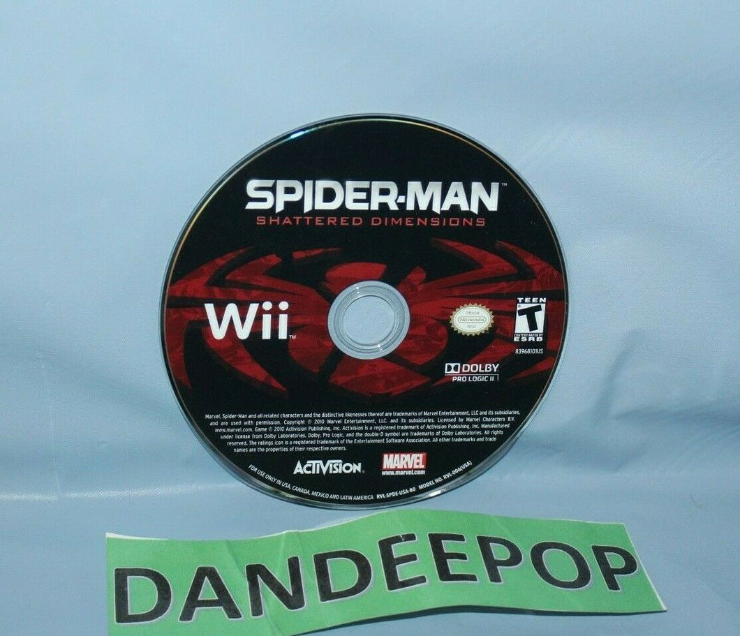 Spider-Man: Shattered Dimensions (Nintendo Wii, 2010)