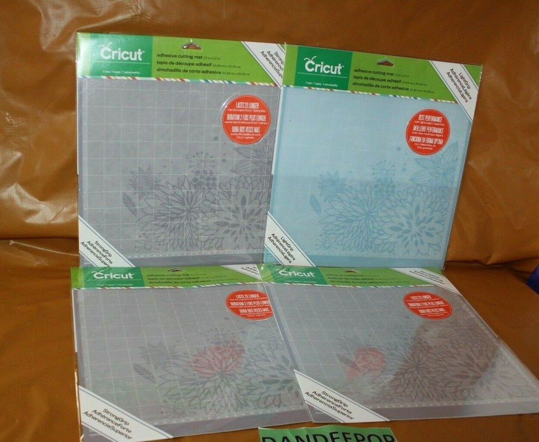 4 Cricut Adhesive Cutting Mats 12 x 12 Strong And Light Grip 2001976 77