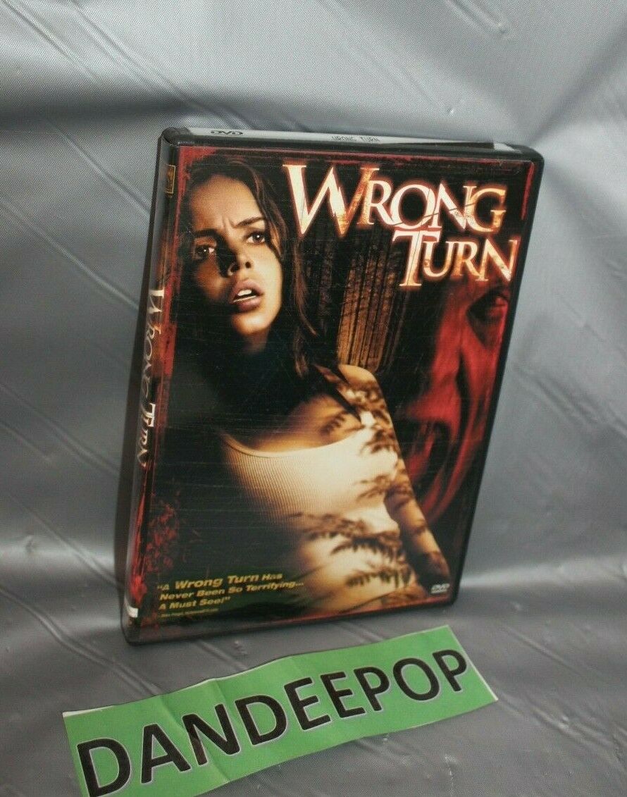 Wrong Turn (DVD, 2003, Dual Side Lenticular)