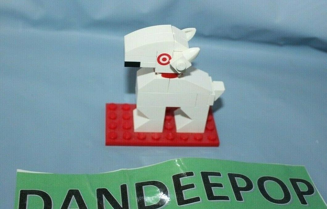 Target Exclusive Bullseye Dog Lego Building Toy Set