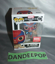 Load image into Gallery viewer, Funko Marvel Collector Corps El Aracno Lucha-Libre Edition 706 Spider-Man Toy
