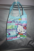 Load image into Gallery viewer, Hello Kitty Hawaiian Theme Shopping Market Reusable Portable Bag With Cover
