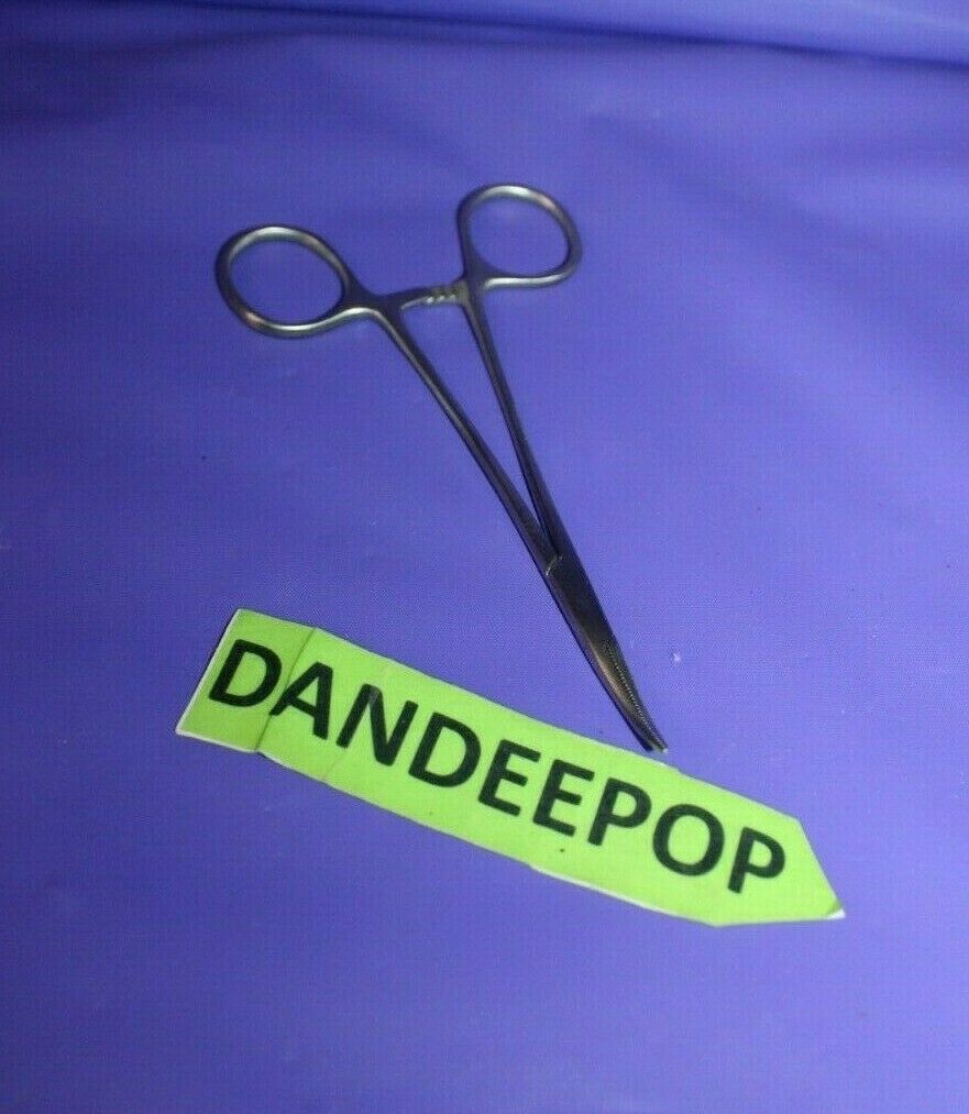 320 Pc Mosquito Fcps Forceps Surgical Steel Surplus Satin Curved Scissors  5