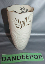 Load image into Gallery viewer, Lenox Westbury Pierced Pattern Porcelain Small Vase
