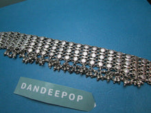 Load image into Gallery viewer, Vintage Silver Tribal Bib Choker Necklace jewelry
