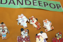 Load image into Gallery viewer, 7 Walt Disney Pin Trading Chip And Dale Chipmunk Hidden Mickey Cruise Line
