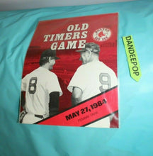 Load image into Gallery viewer, Old Timers Game Boston Red Sox Program Fenway Park May 27, 1984 Baseball Sports
