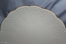 Load image into Gallery viewer, Lenox Wildwood 12.5" Scalloped Edge  Round Server Plate With 24K Gold Trim
