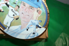 Load image into Gallery viewer, Strike Out Express Nolan Ryan Tanenbaum Hamilton Collection 23K gold rim Plate
