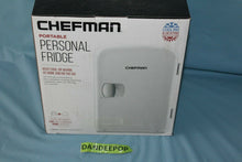 Load image into Gallery viewer, Chefman Portable Personal Fridge Refrigerator Home Car Cool Heat 4 Liter White
