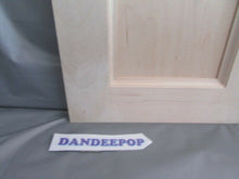 Load image into Gallery viewer, Maple Shaker Flat Unfinished Kitchen Cabinet Door 8 3/4 x 10 7/8 For Painting
