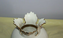 Load image into Gallery viewer, Lenox Heritage Collection 24K Gold Rim Bisque Vase Bird Theme Kate Sears 8"
