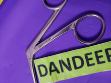 Load image into Gallery viewer, PS Stainless SCL 3" Angled Offset  Surgical Surplus Satin Finish Scissors  6"
