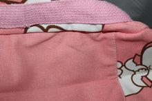 Load image into Gallery viewer, Hello Kitty My Melody Character Pink Fabric Handbag Tote Bag Large 14 x 8

