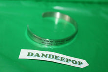 Load image into Gallery viewer, What Cancer Cannot Do Motivational Inspiration Hope Cuff Silver Bracelet Jewelry
