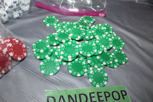 Load image into Gallery viewer, 300 Assorted Poker Chips With Acrylic Holders Games Toys Novelties
