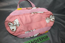 Load image into Gallery viewer, Hello Kitty My Melody Character Pink Fabric Handbag Tote Bag Large 14 x 8
