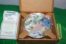 Load image into Gallery viewer, Strike Out Express Nolan Ryan Tanenbaum Hamilton Collection 23K gold rim Plate
