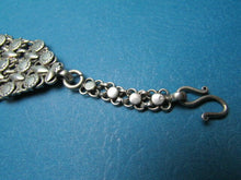 Load image into Gallery viewer, Vintage Silver Tribal Bib Choker Necklace jewelry
