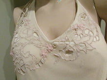 Load image into Gallery viewer, Vintage Beige Backless Sleeveless Dress with Embellishments
