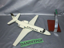 Load image into Gallery viewer, N500CW Model Aircraft Airplane Learjet Spruce Wood Philippines With Stand
