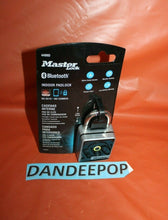 Load image into Gallery viewer, Master Lock Bluetooth Indoor Padlock 4400D No Keys Needed Home Security
