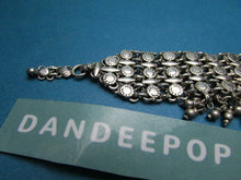 Load image into Gallery viewer, Vintage Silver Tribal Bib Choker Necklace jewelry
